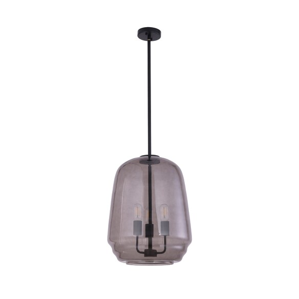 CUAD1 - CUAD Interior Smokey Black Round Pyramid CUAD1