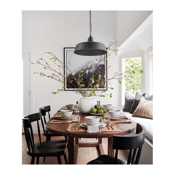 DEKSEL06 - DEKSEL Industrial Rustic Matte Black DEKSEL06