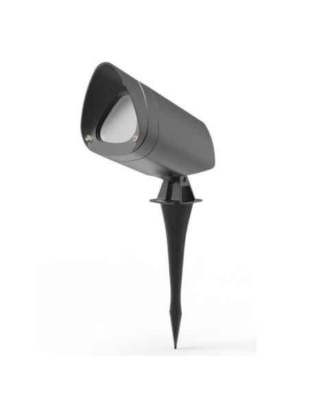 KAM01 - KAM Exterior Dark Grey Garden Spike Light IP65