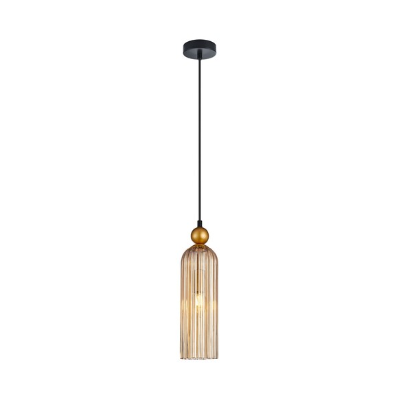 FLAUTA2 - FLAUTA Interior Round Top Cylinder Ribbed Pendant Lights