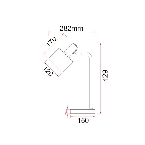 FLOTAR-T2 - FLOTAR Interior Cylinder Iron Shade FLOTAR-T2