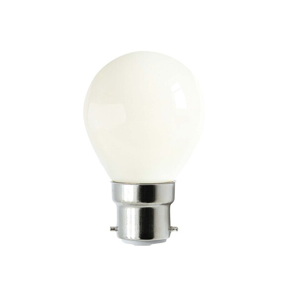 FR44D - Fancy Round LED Filament Dimmable Frosted Globes (4W)