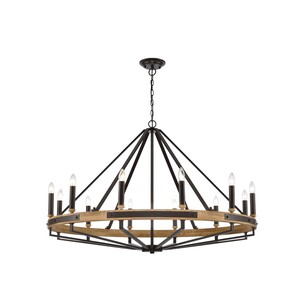 FUNALE6 - FUNALE Interior Candelabra Natural Wood / Oak FUNALE6