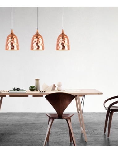 KOPER2 - KOPER Bohemian Copper Plated Ellipse KOPER2