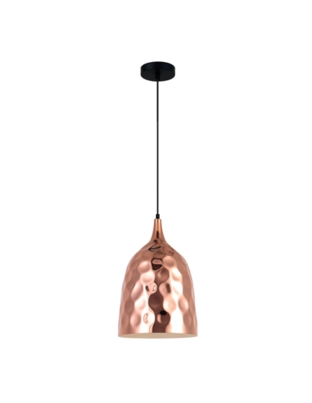 KOPER2 - KOPER Bohemian Copper Plated Ellipse Shape Pendant Light