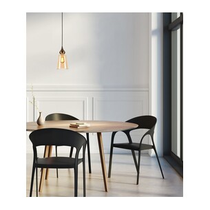 JEREZ1 - JEREZ Modern Bronze Amber / Smokey Black Ellipse JEREZ1 2