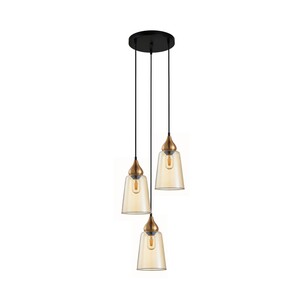 JEREZ2X3R - JEREZ Bronze Amber/ Smokey Black Ellipse Glass JEREZ2X3R