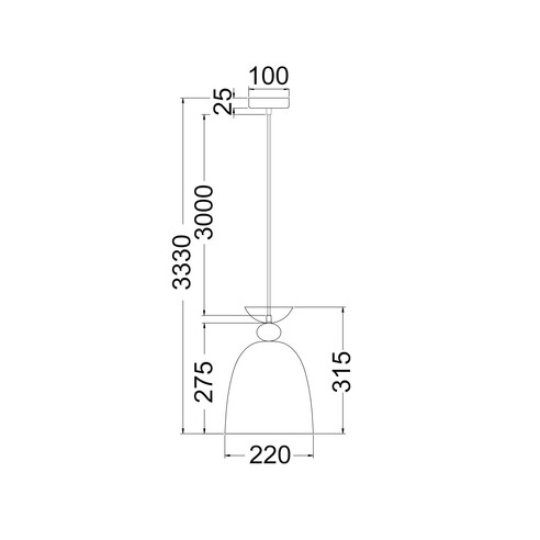 KANSI2 - KANSI Interior Bell Shape Pendant LightsKANSI2