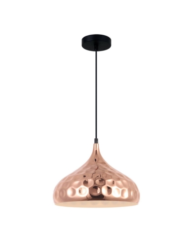 PENDANT ES 72W COPPER PLATED DOME D330mm x H250mm 3m cable WTY 1YR
