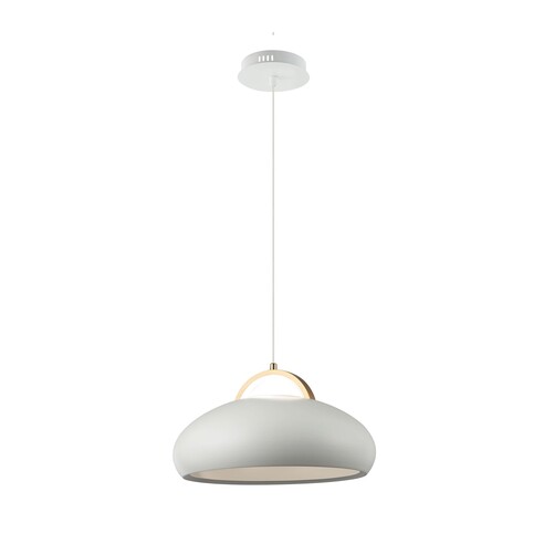 KUPOL2 - KUPOL Interior LED Tri-CCT Dome with Brass Highlight Pendant Lights