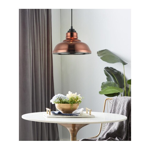 LAMINA4 - LAMINA Retro Copper Coloured Dome Glass LAMINA4
