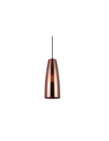PENDANT ES 72W Copper coloured Glass Flat Top LAMINA1