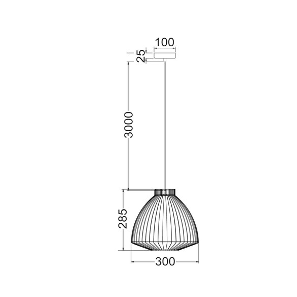 MANU2 - MANU Modern Interior Cone (Concave) Wire MANU2