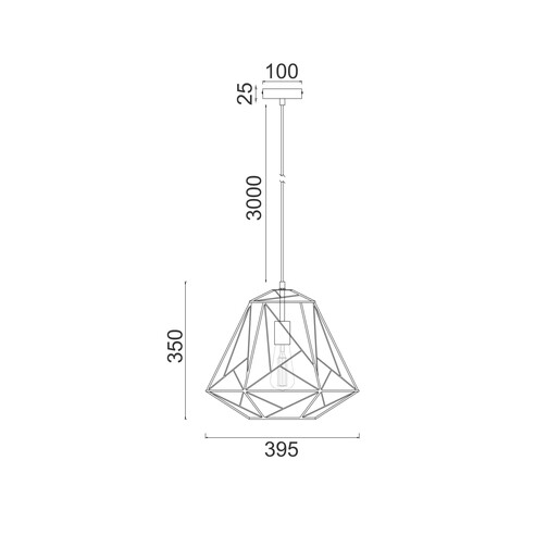 MARTE1 - MARTE Geometric Design Interior Iron MARTE1