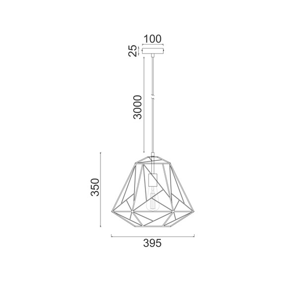 MARTE1 - MARTE Geometric Design Interior Iron MARTE1