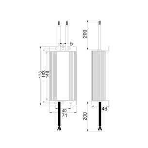 OTTER4 - OTTER4 12V Waterproof Constant Voltage LED Driver OTTER4 2