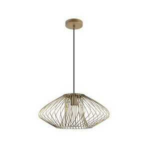 PARRILLA2 - PARRILLA Interior Oval Cage Iron Pendant Lights PARRILLA2