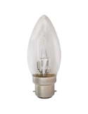Candle Halogen Globes Clear / Frosted Diffuser