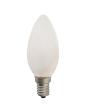 Candle Halogen Globes Clear / Frosted Diffuser