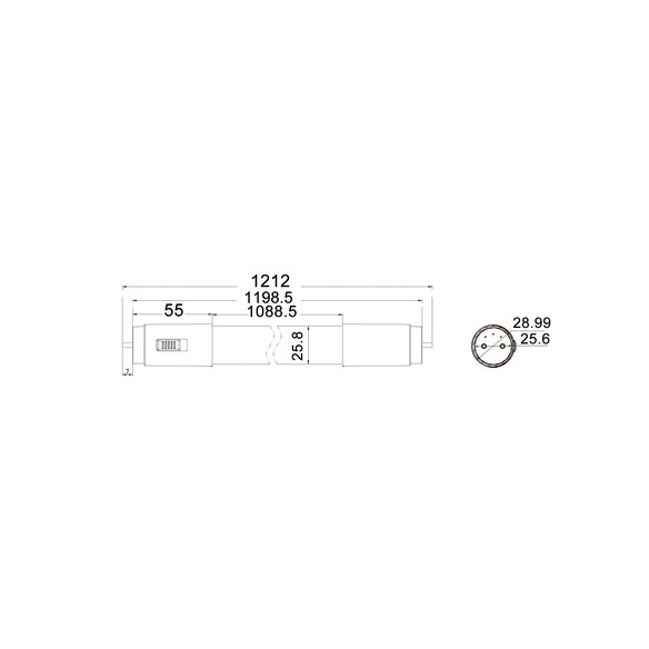 PT8TRI2 - T8 LED Tri-CCT Tubes (2FT, 4FT & 5FT)PT8TRI2
