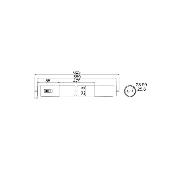 PT8TRI2 - T8 LED Tri-CCT Tubes (2FT, 4FT & 5FT)PT8TRI2