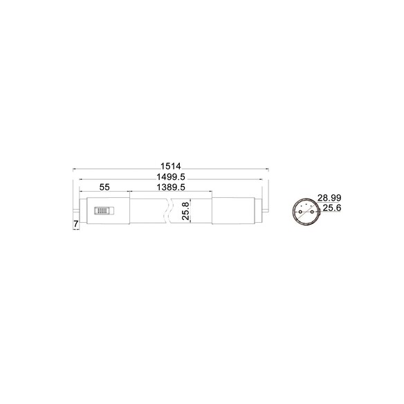 PT8TRI3 - T8 LED Tri-CCT Tubes (2FT, 4FT & 5FT)PT8TRI3