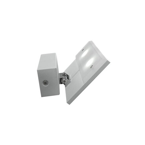RIOG2 - RIO City Series LED Interior Matte White Rectangular Up Light 90° Adjustable Wall Light