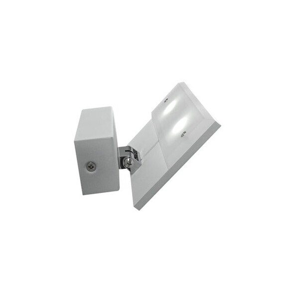 RIOG2 - RIO City Series LED Interior Matte White Rectangular Up Light 90° Adjustable Wall Light