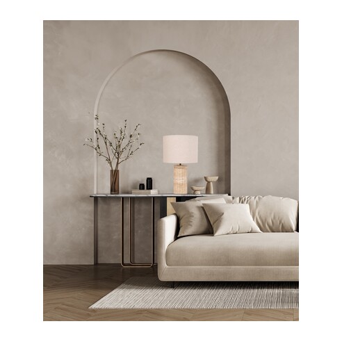 SAGITTA-T1 - SAGITTA Beige Travertine Base Oblong SAGITTA-T1