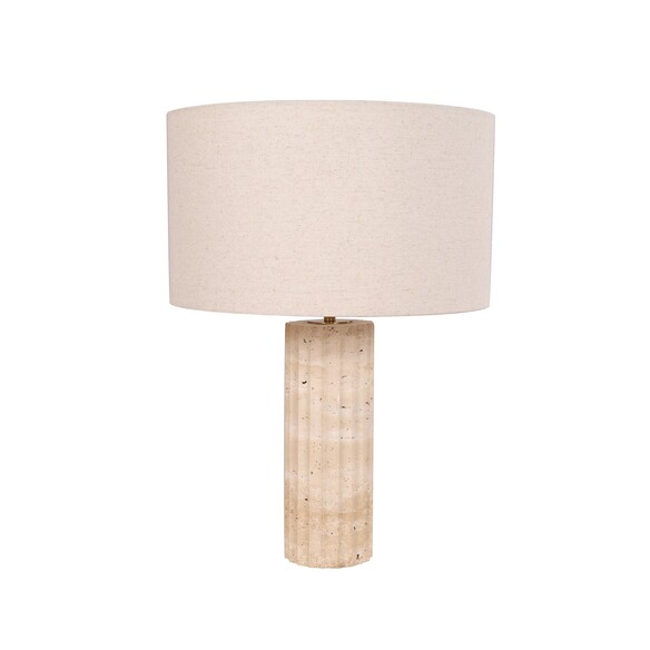 SAGITTA-T3 - SAGITTA Beige Travertine Base Oblong SAGITTA-T3