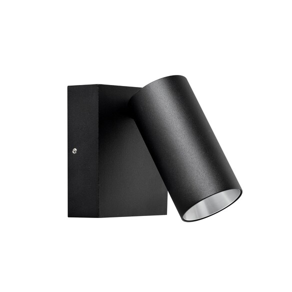 SEC06 - SEC Surface Mounted LED Tri-CCT Single Adjustable Wall/Pillar Light (Matte Black) IP65