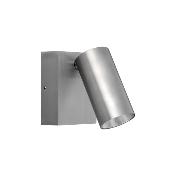 SEC07 - SEC Surface Mounted LED Tri-CCT Single Adjustable Wall/Pillar Light (Titanium) IP65