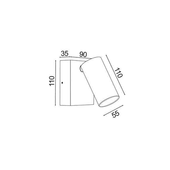 SEC07 - SEC Surface Mounted LED Tri-CCT Single SEC07