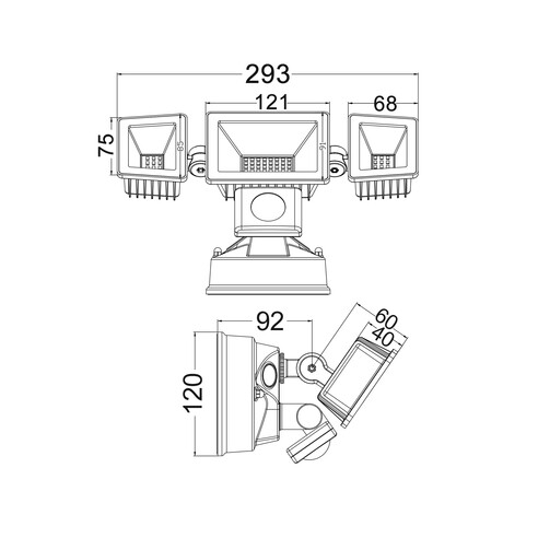 SEC11S - SEC11S LED Tri-CCT 30W Adjustable SEC11S
