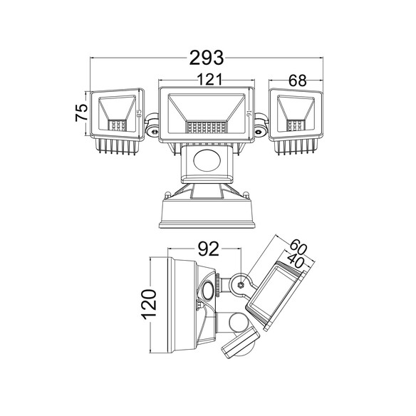 SEC11S - SEC11S LED Tri-CCT 30W Adjustable SEC11S