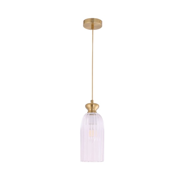 SINO1 - SINO Interior Ellipse Clear Glass Shade SINO1