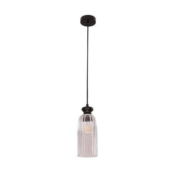 SINO1 - SINO Interior Ellipse Clear Glass Shade SINO1
