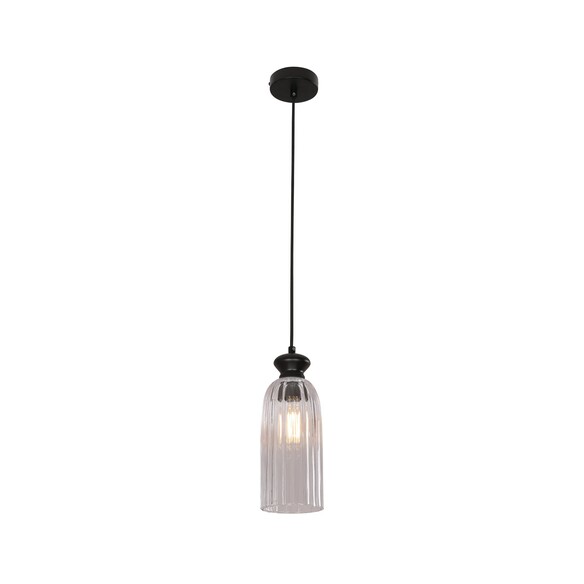 SINO2 - SINO Interior Ellipse Clear Glass Shade Pendant Lights