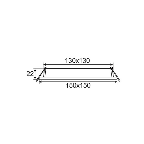 SLICKTRI1S - SLICKTRI LED Dimmable Ultra Slim SLICKTRI1S