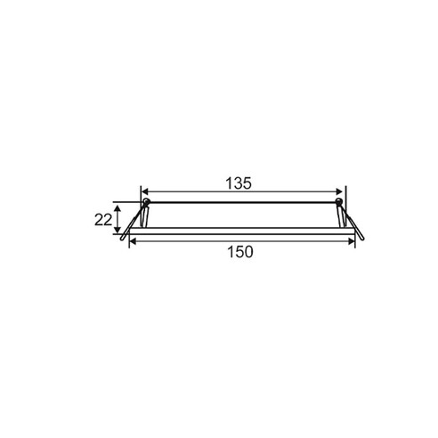 SLICKTRI3R - SLICKTRI LED Dimmable Ultra Slim SLICKTRI3R