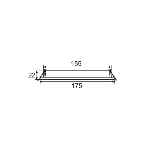SLICKTRI3R - SLICKTRI LED Dimmable Ultra Slim SLICKTRI3R