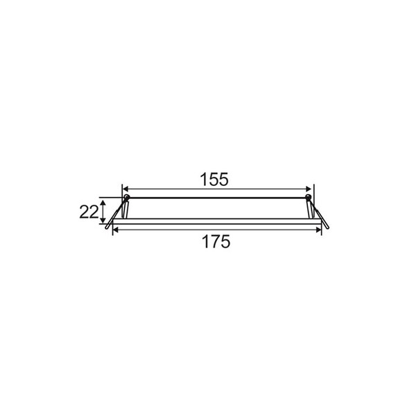 SLICKTRI3R - SLICKTRI LED Dimmable Ultra Slim SLICKTRI3R