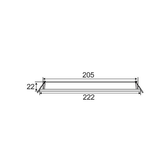 SLICKTRI3R - SLICKTRI LED Dimmable Ultra Slim SLICKTRI3R