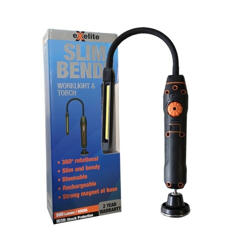 SLIM BENDY - SLIM BENDY Rotational Worklight & SLIM BENDY