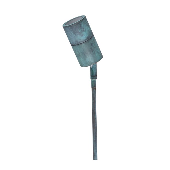 SPMSBR1 - MR16 Single Adjustable Head Garden Spike Lights IP65 - Dc Material: Aluminium, Copper, 316 Stainless Steel & Brass ...