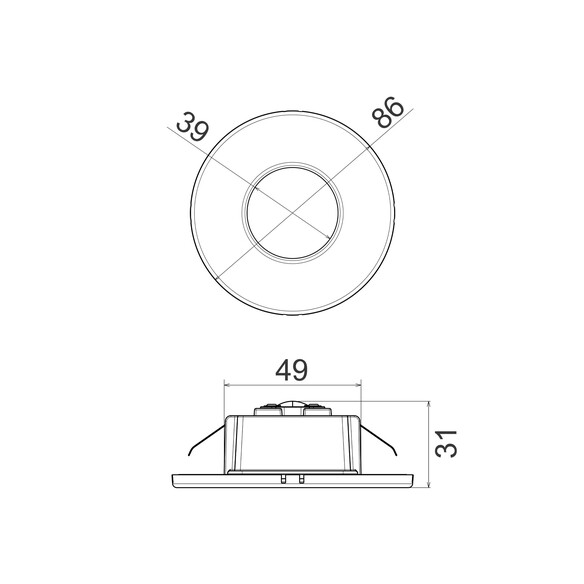 STE32 - STE Exterior LED Tri-Wattage & Tri-CCT STE32