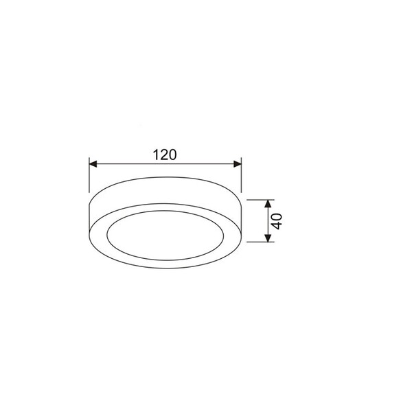 SURFACETRI1R - SURFACETRI LED Dimmable Tri-CCT SURFACETRI1R