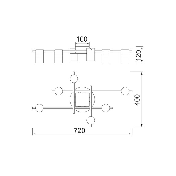 TACHE12 - TACHE Interior Spot Ceiling Lights TACHE12