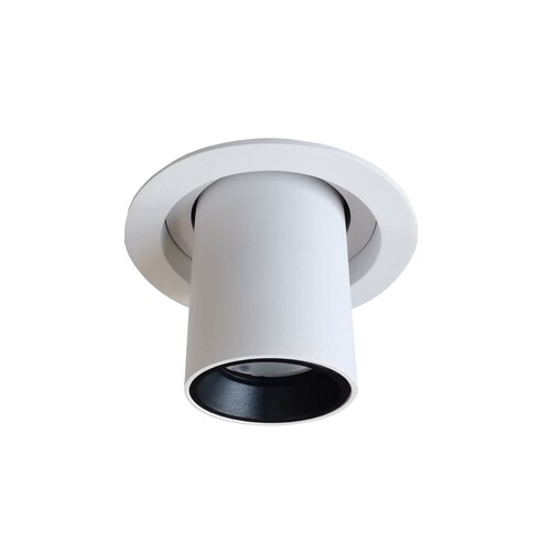 TELEPLATE1 - TELE LED Recessed Spot Downlight Retractable Dimmable Tri-CCT IP20 - Rt
