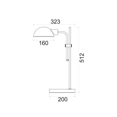 TETTU-T1 - TETTU Adjustable Height Swivel Head TETTU-T1